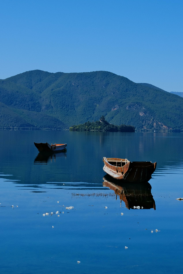 泸沽湖绝美风景图片图片